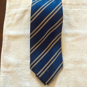 Blue and brown Stefano Ricci tie
